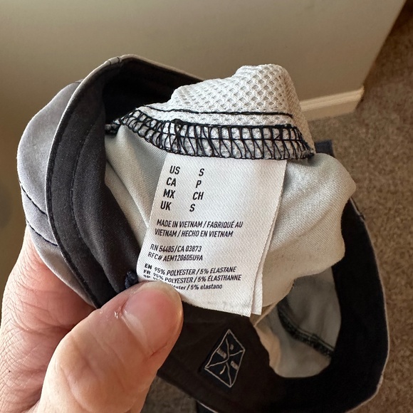 American Eagle Outfitters Men's Small Drawstring Swim Trunks Black Grey Red - Picture 6 of 10